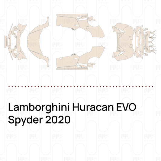 Pre-Cut PPF Lamborghini Huracan EVO Spyder 2020