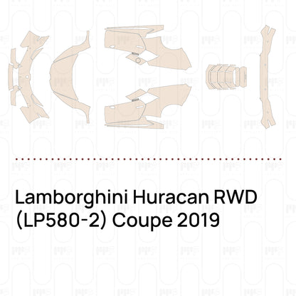 Pre-Cut PPF Lamborghini Huracan RWD (LP580-2) Coupe 2019