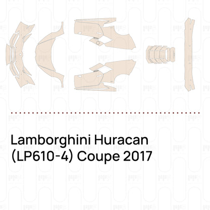 Pre-Cut PPF Lamborghini Huracan (LP610-4) Coupe 2017