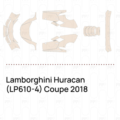 Pre-Cut PPF Lamborghini Huracan (LP610-4) Coupe 2018