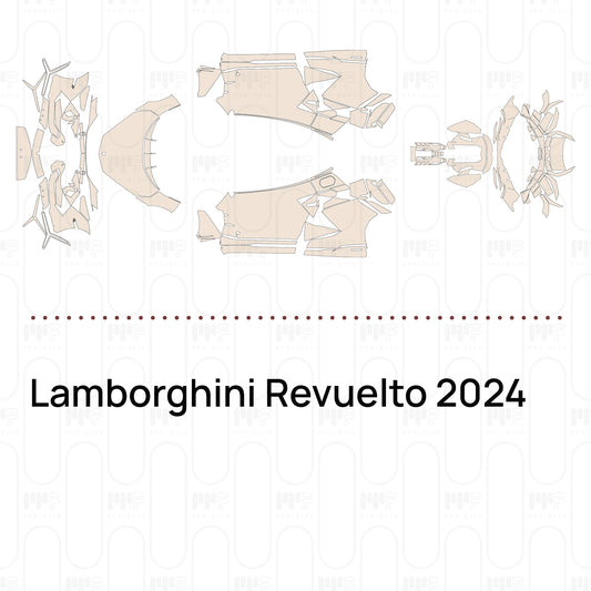 Pre-Cut PPF Lamborghini Revuelto 2024
