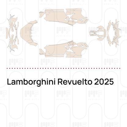 Lamborghini Revuelto 2025 – Pellicola protettiva PPF pretagliata
