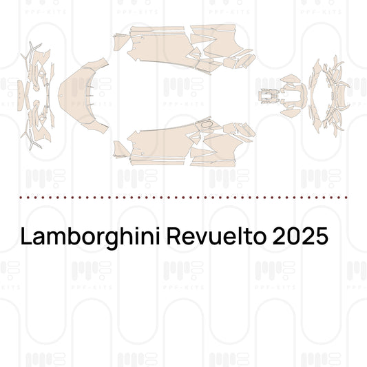 Lamborghini Revuelto 2025 – Pellicola protettiva PPF pretagliata