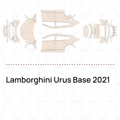 Pre-Cut PPF Lamborghini Urus Base 2021