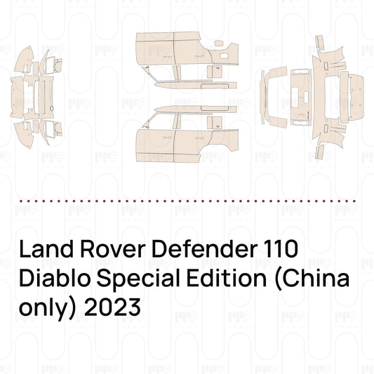 Pre-Cut PPF Land Rover Defender 110 Diablo Special Edition (China only) 2023