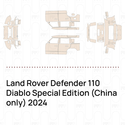 Pre-Cut PPF Land Rover Defender 110 Diablo Special Edition (China only) 2024