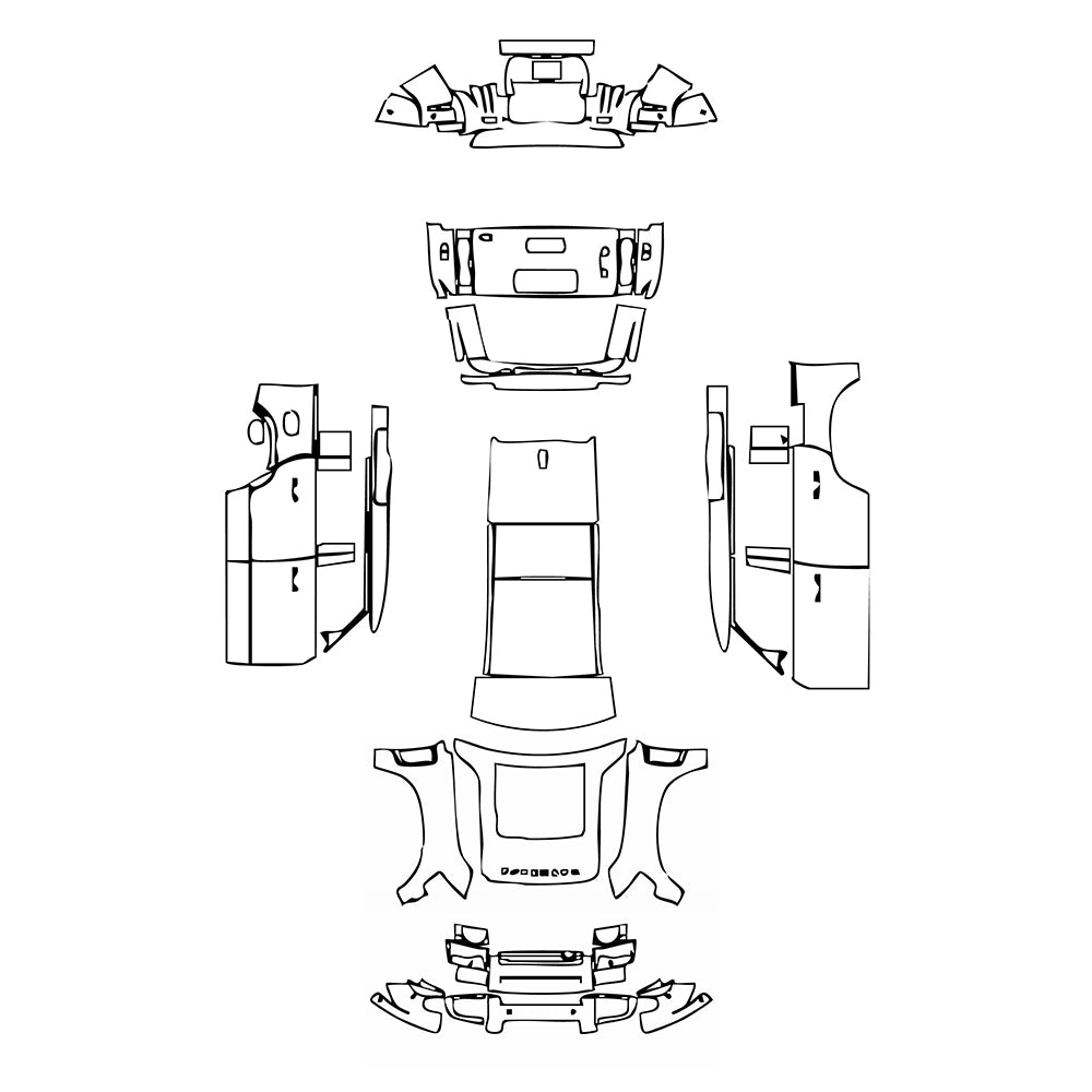 Pre-Cut PPF Land Rover Defender 110 V8 2020 - PPF-Kits
