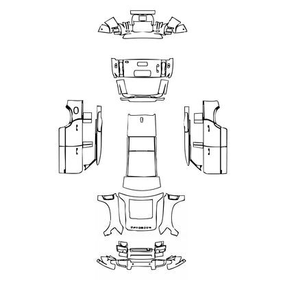 Pre-Cut PPF Land Rover Defender 110 X 2020 - PPF-Kits