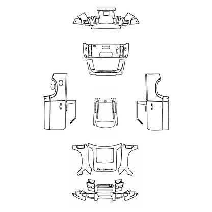 Pre-Cut PPF Land Rover Defender 90 Base 2021 - PPF-Kits
