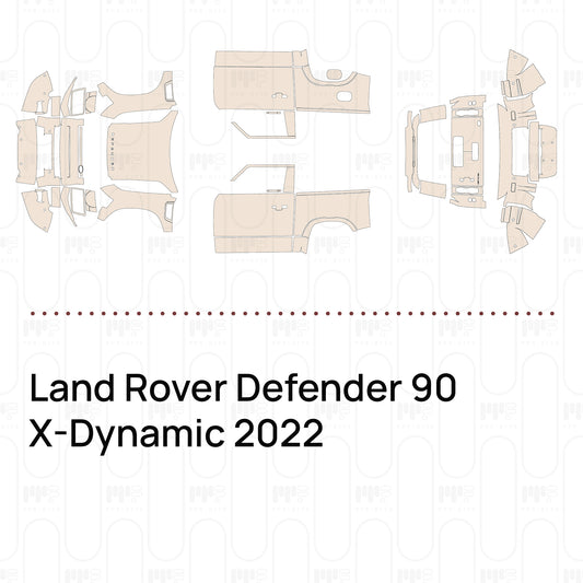 Pre-Cut PPF Land Rover Defender 90 X-Dynamic 2022