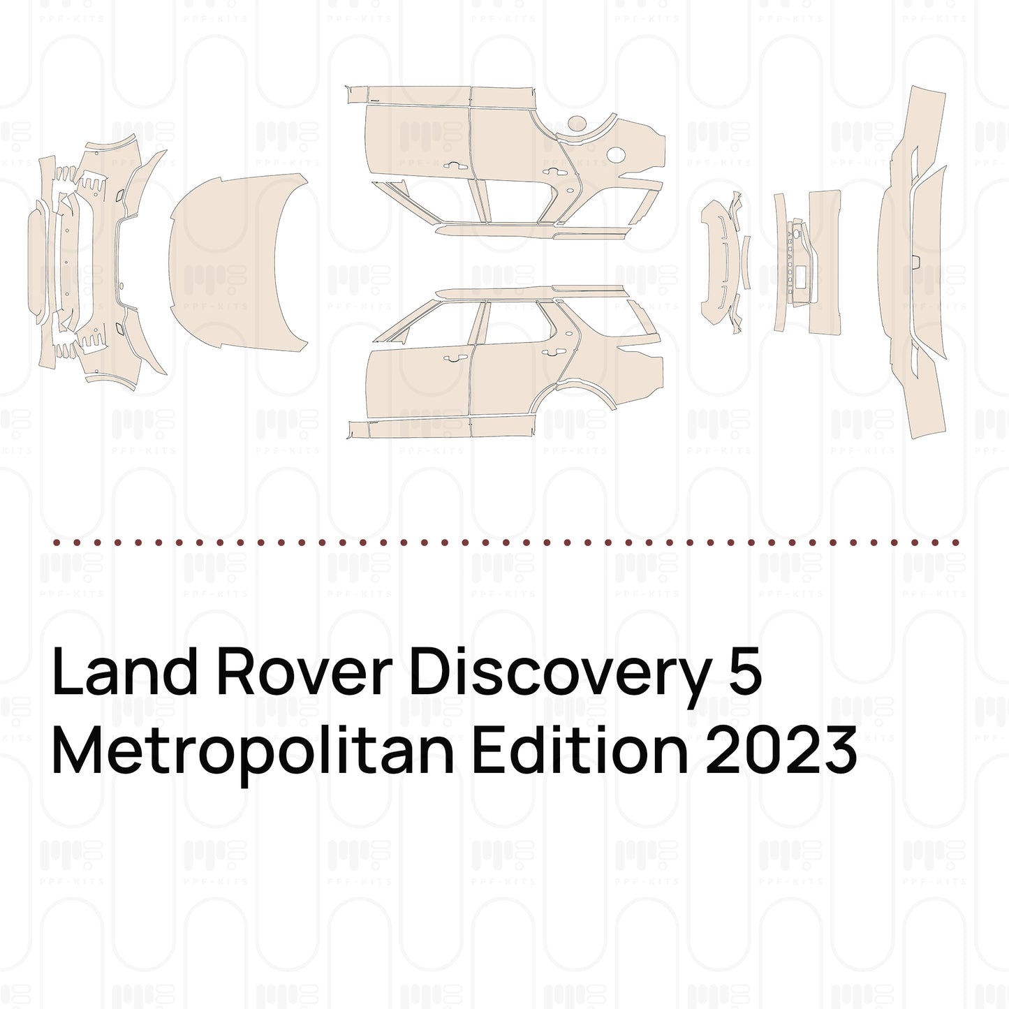 Pre-Cut PPF Land Rover Discovery 5 Metropolitan Edition 2023