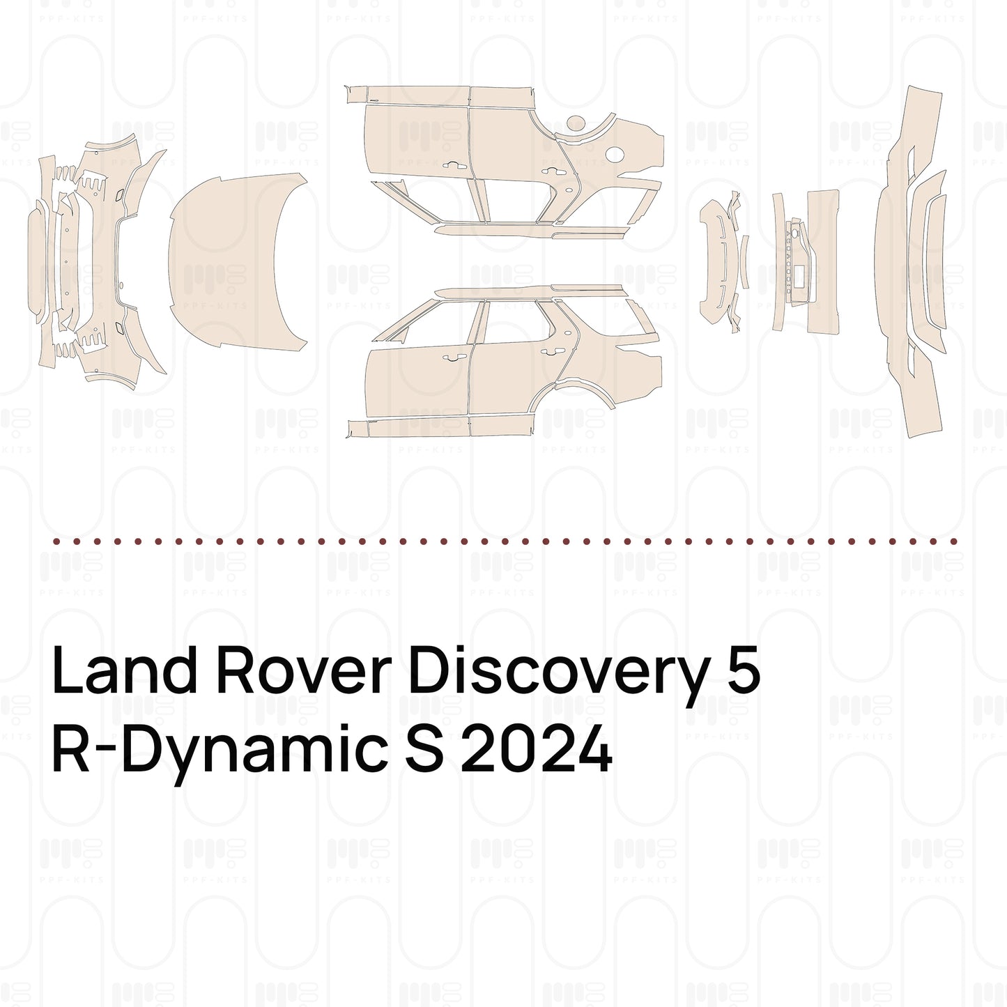 Pre-Cut PPF Land Rover Discovery 5 R-Dynamic S 2024