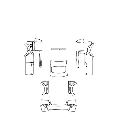 Pre-Cut PPF Land Rover Discovery Discovery 4 2015 - PPF-Kits