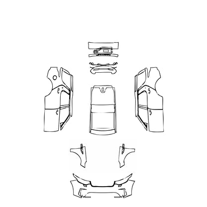 Pre-Cut PPF Land Rover Discovery Discovery 5 SE 2018 - PPF-Kits