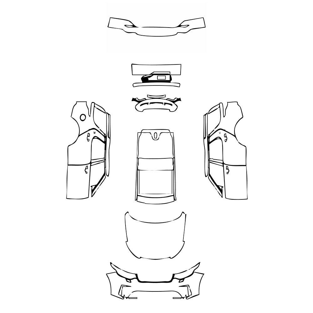 Pre-Cut PPF Land Rover Discovery Discovery 5 S 2021 - PPF-Kits