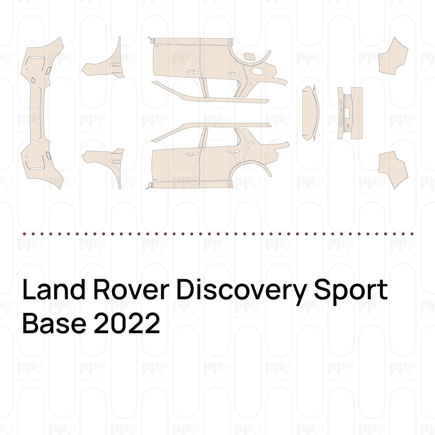 Pre-Cut PPF Land Rover Discovery Sport Base 2022