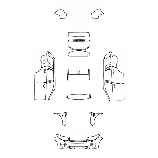 Pre-Cut PPF Land Rover Discovery Sport HSE 2015 - PPF-Kits