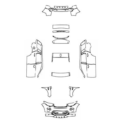 Pre-Cut PPF Land Rover Discovery Sport R-Dynamic 2016 - PPF-Kits