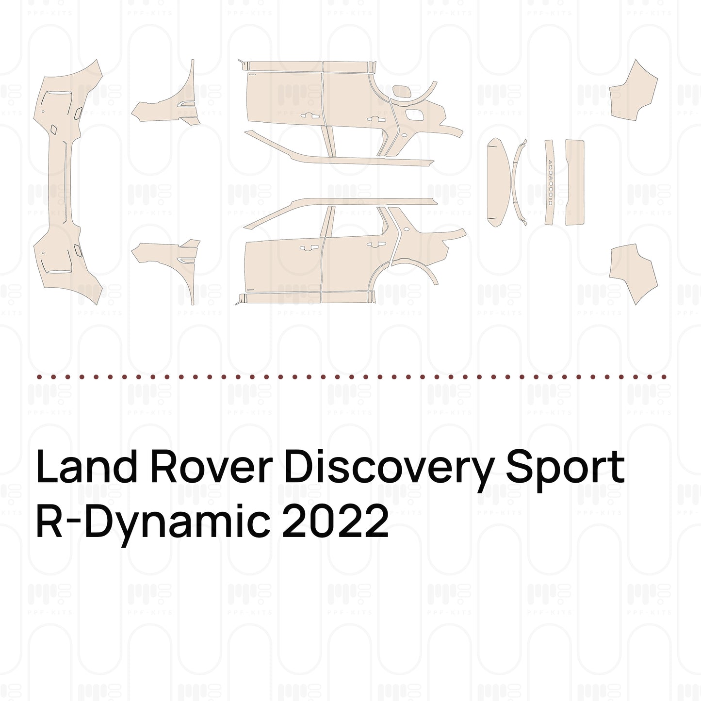 Pre-Cut PPF Land Rover Discovery Sport R-Dynamic 2022