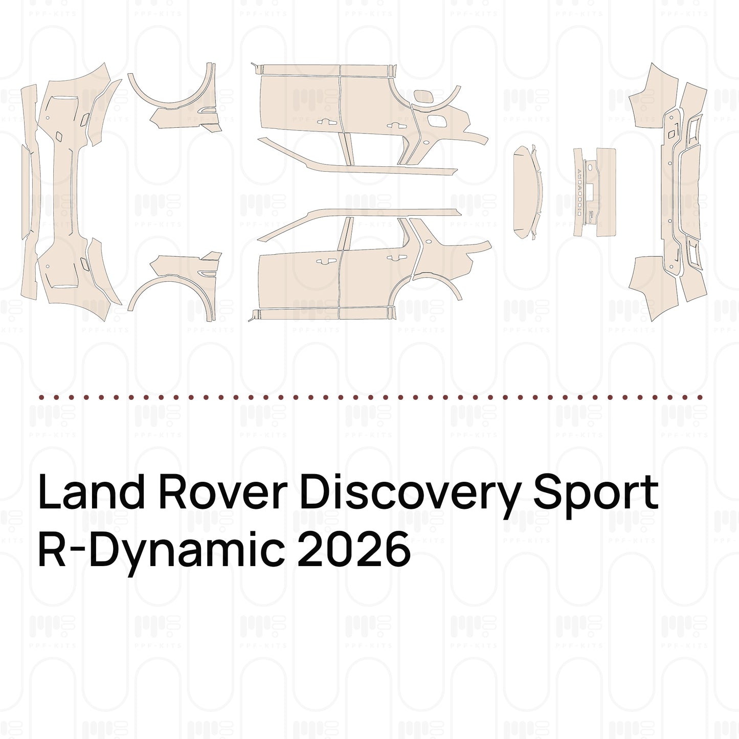 Pre-Cut PPF Land Rover Discovery Sport R-Dynamic 2026