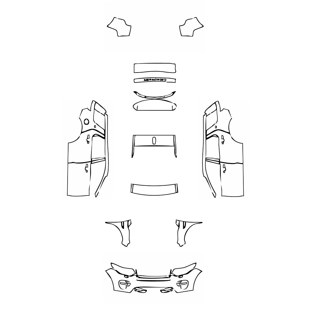 Pre-Cut PPF Land Rover Discovery Sport SE 2015 - PPF-Kits