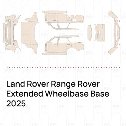 Pre-Cut PPF Land Rover Range Rover Extended Wheelbase Base 2025