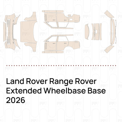 Pre-Cut PPF Land Rover Range Rover Extended Wheelbase Base 2026