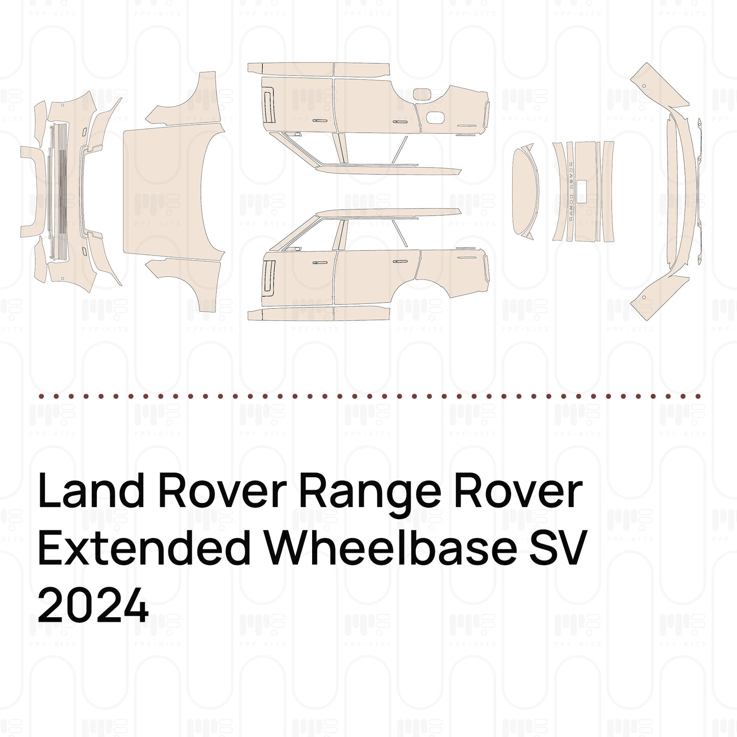 Pre-Cut PPF Land Rover Range Rover Extended Wheelbase SV 2024