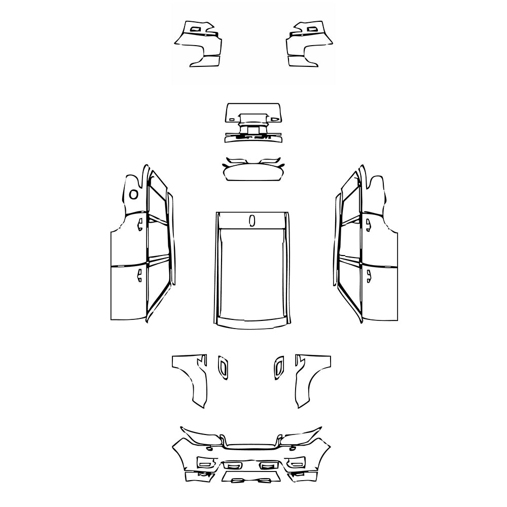 Pre-Cut PPF Land Rover Range Rover Sport Autobiography 2014 - PPF-Kits