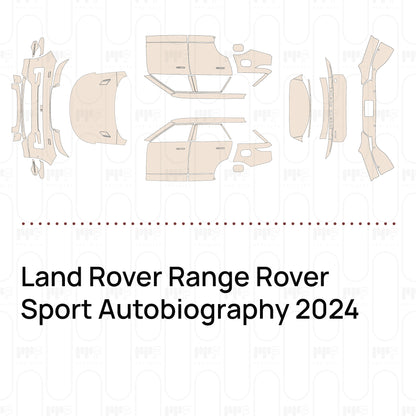 Pre-Cut PPF Land Rover Range Rover Sport Autobiography 2024