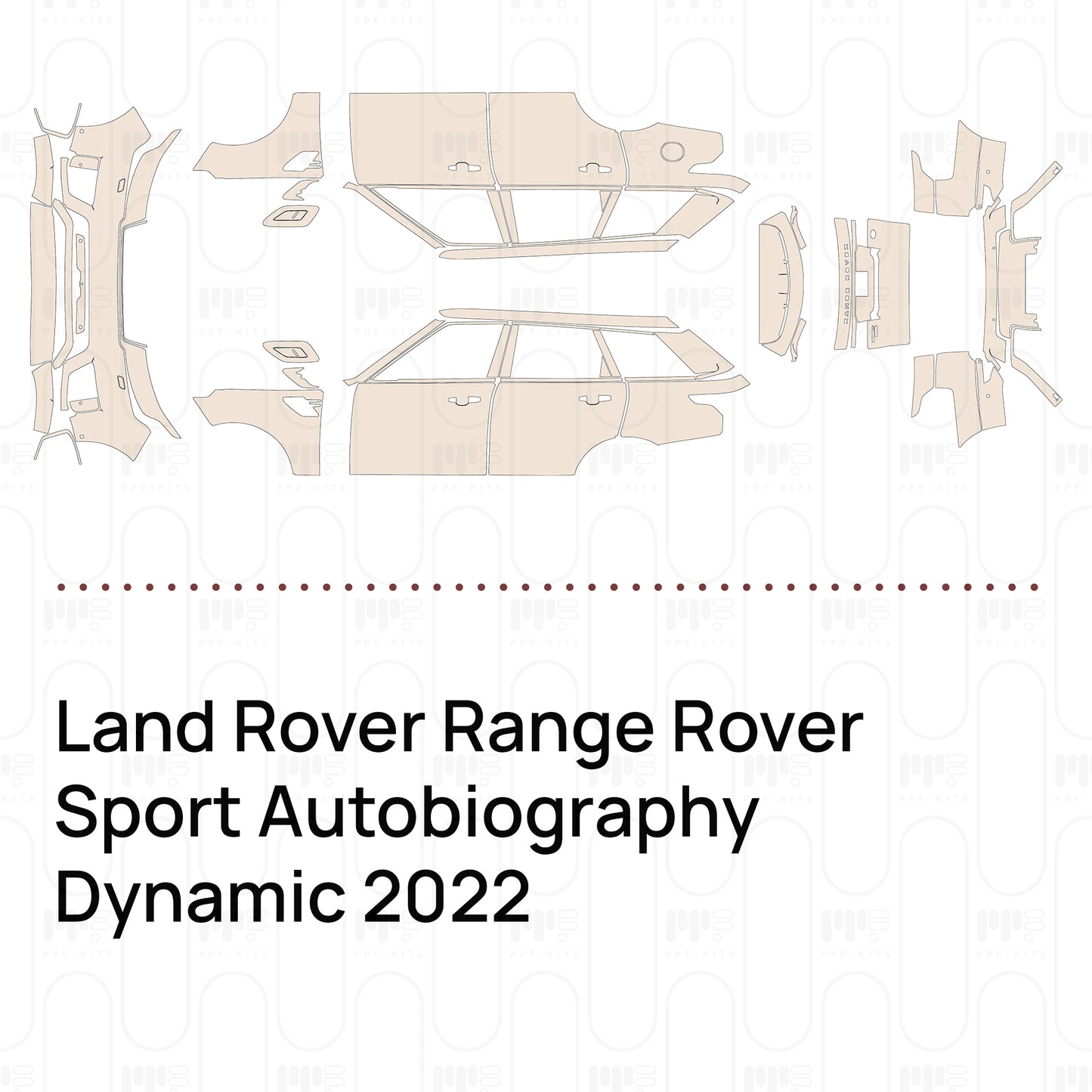 Pre-Cut PPF Land Rover Range Rover Sport Autobiography Dynamic 2022