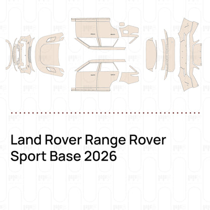Pre-Cut PPF Land Rover Range Rover Sport Base 2026