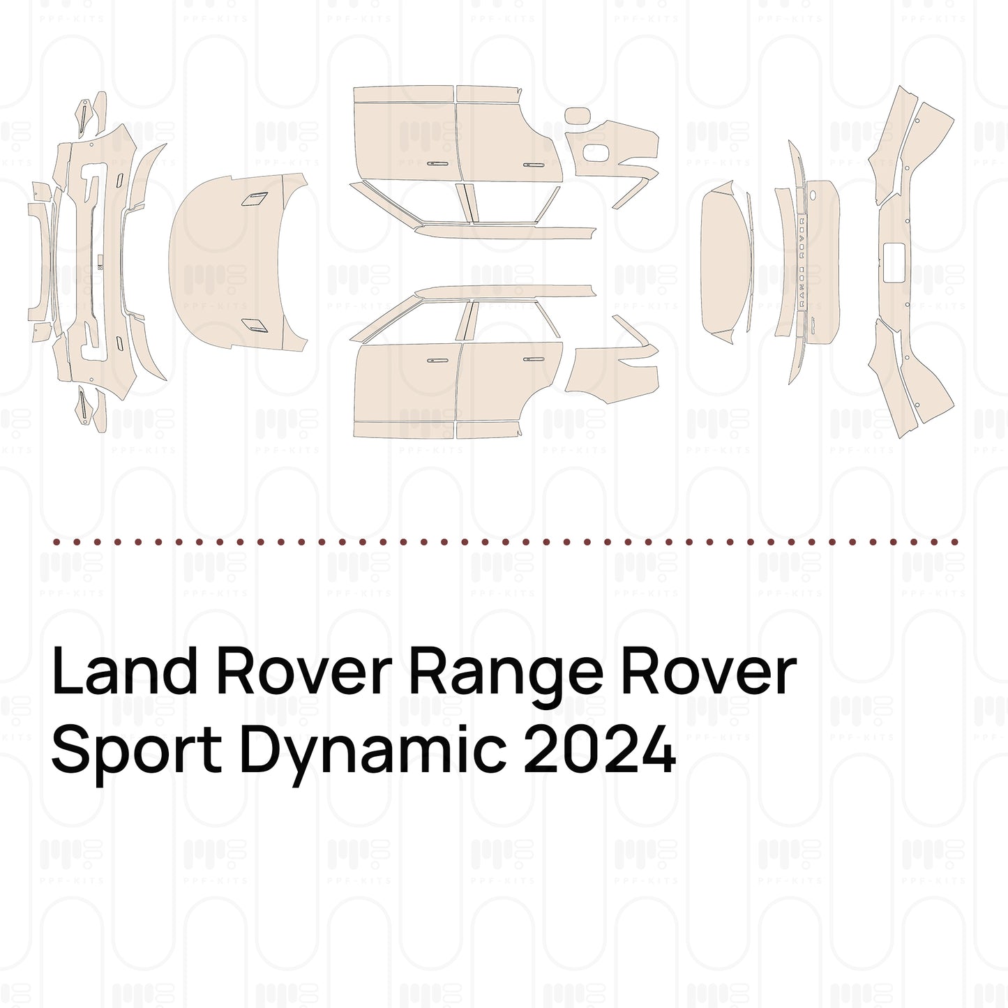 Pre-Cut PPF Land Rover Range Rover Sport Dynamic 2024