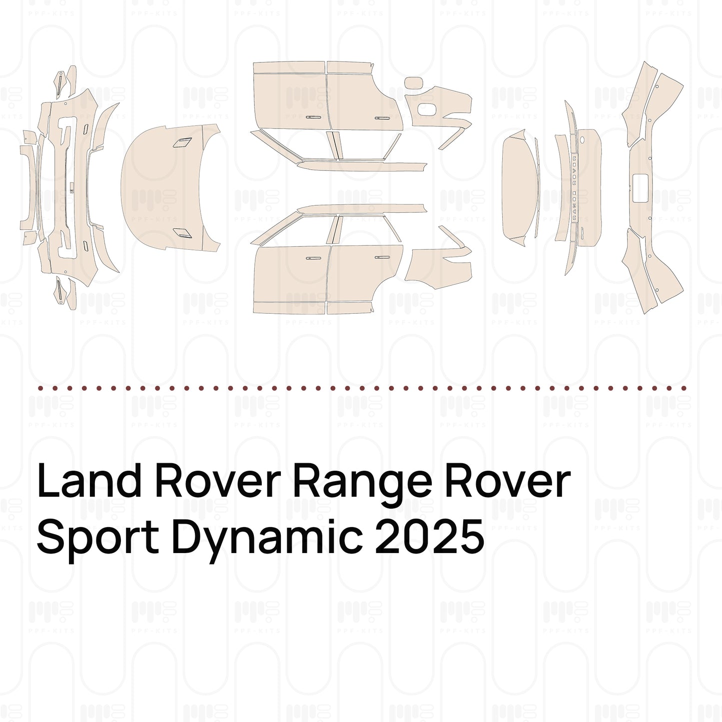 Pre-Cut PPF Land Rover Range Rover Sport Dynamic 2025