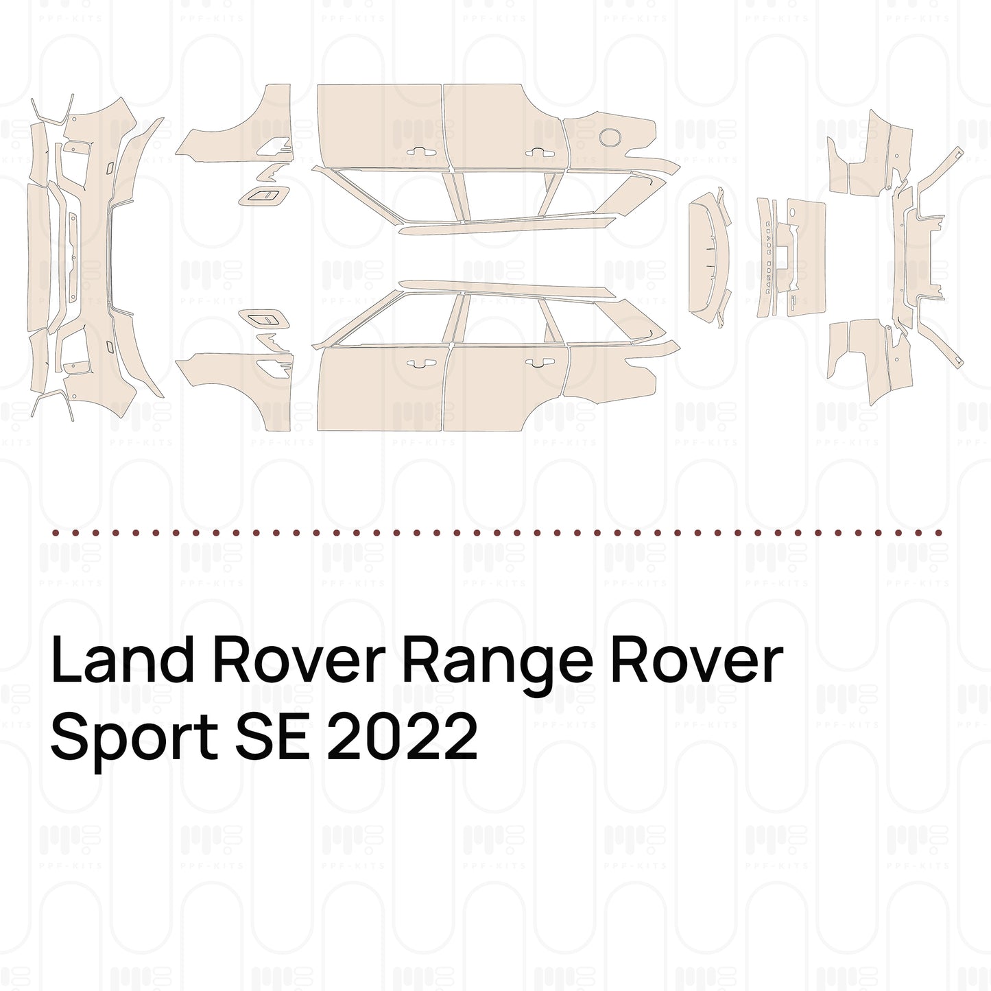 Pre-Cut PPF Land Rover Range Rover Sport SE 2022