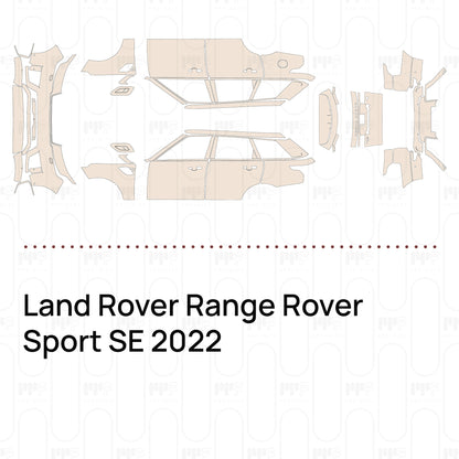 Pre-Cut PPF Land Rover Range Rover Sport SE 2022