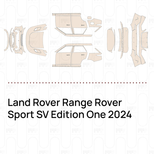 Pre-Cut PPF Land Rover Range Rover Sport SV Edition One 2024