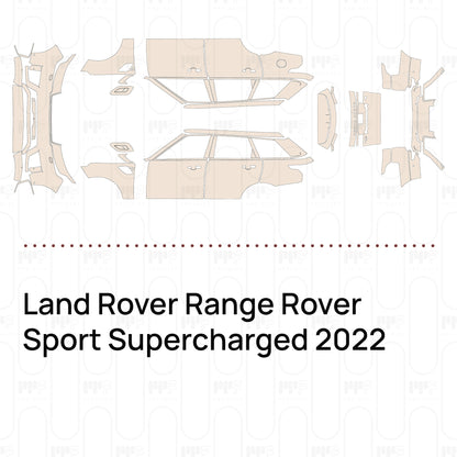 Pre-Cut PPF Land Rover Range Rover Sport Supercharged 2022