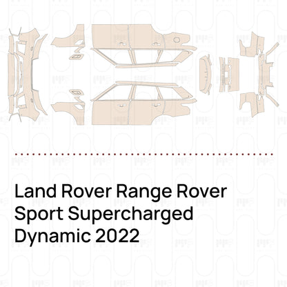 Pre-Cut PPF Land Rover Range Rover Sport Supercharged Dynamic 2022