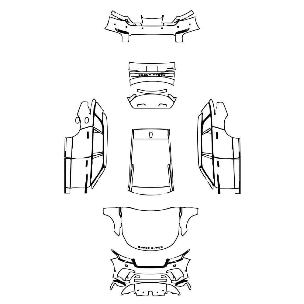 Pre-Cut PPF Land Rover Range Rover Velar SVAutobiography Dynamic 2021 - PPF-Kits