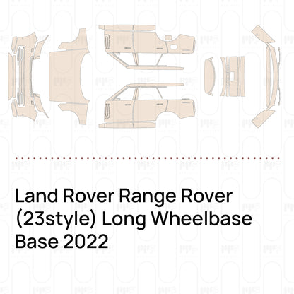 Pre-Cut PPF Land Rover Range Rover (23style) Long Wheelbase Base 2022