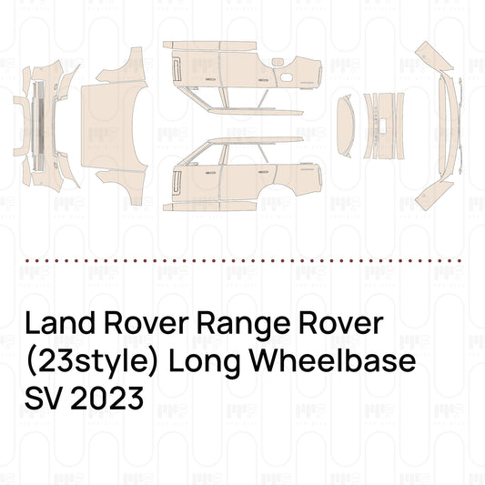 Pre-Cut PPF Land Rover Range Rover (23style) Long Wheelbase SV 2023
