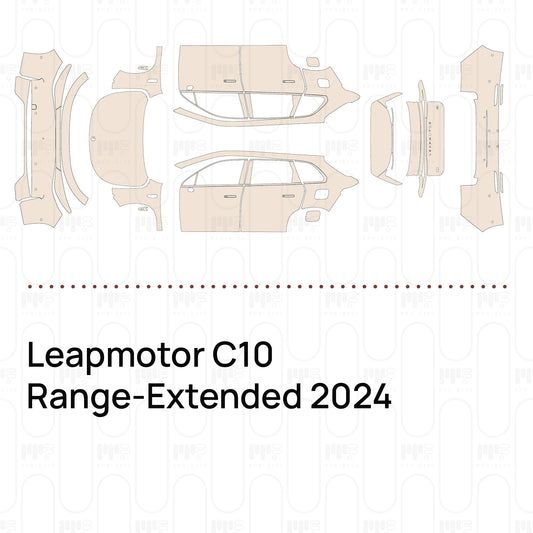 Leapmotor C10 Range-Extended 2024 – Pellicola protettiva PPF pretagliata