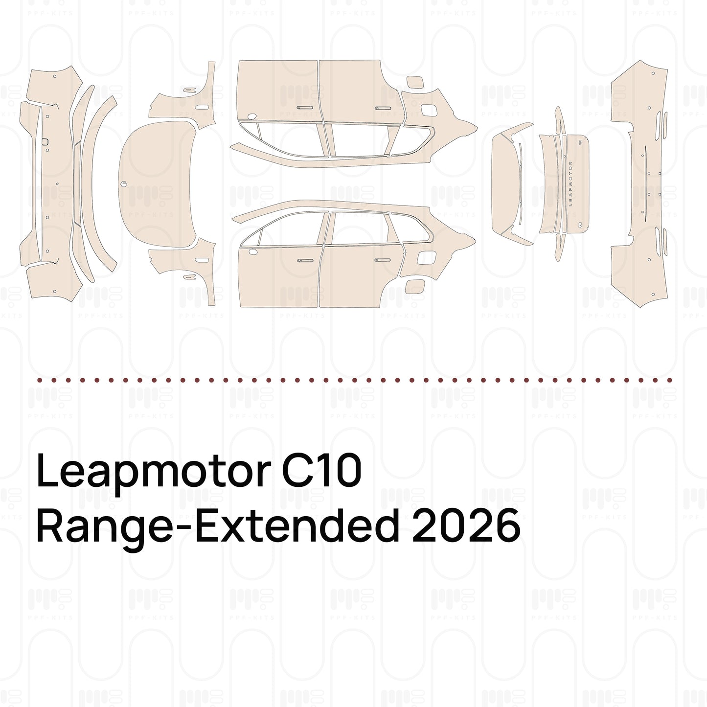Pre-Cut PPF Leapmotor C10 Range-Extended 2026