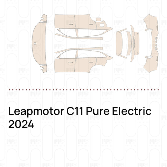Leapmotor C11 Pure Electric 2024 – Pellicola protettiva PPF pretagliata