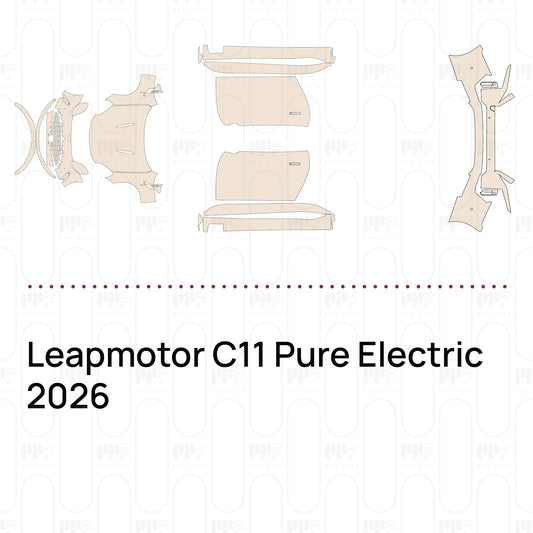 Leapmotor C11 Pure Electric 2026 – Pellicola protettiva PPF pretagliata