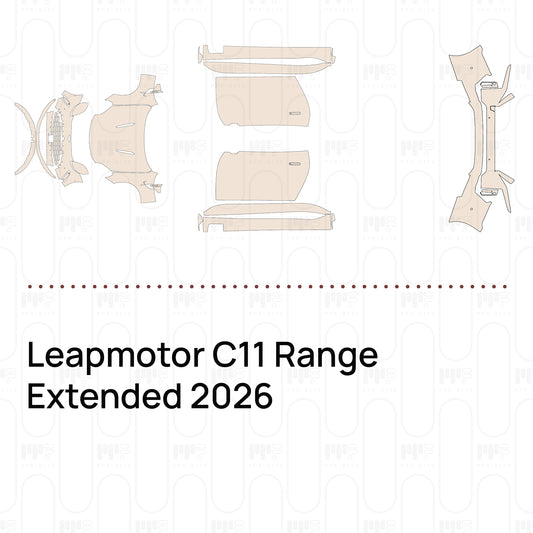 Leapmotor C11 Range Extended 2026 – Pellicola protettiva PPF pretagliata