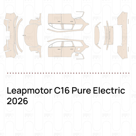 Leapmotor C16 Pure Electric 2026 – Pellicola protettiva PPF pretagliata