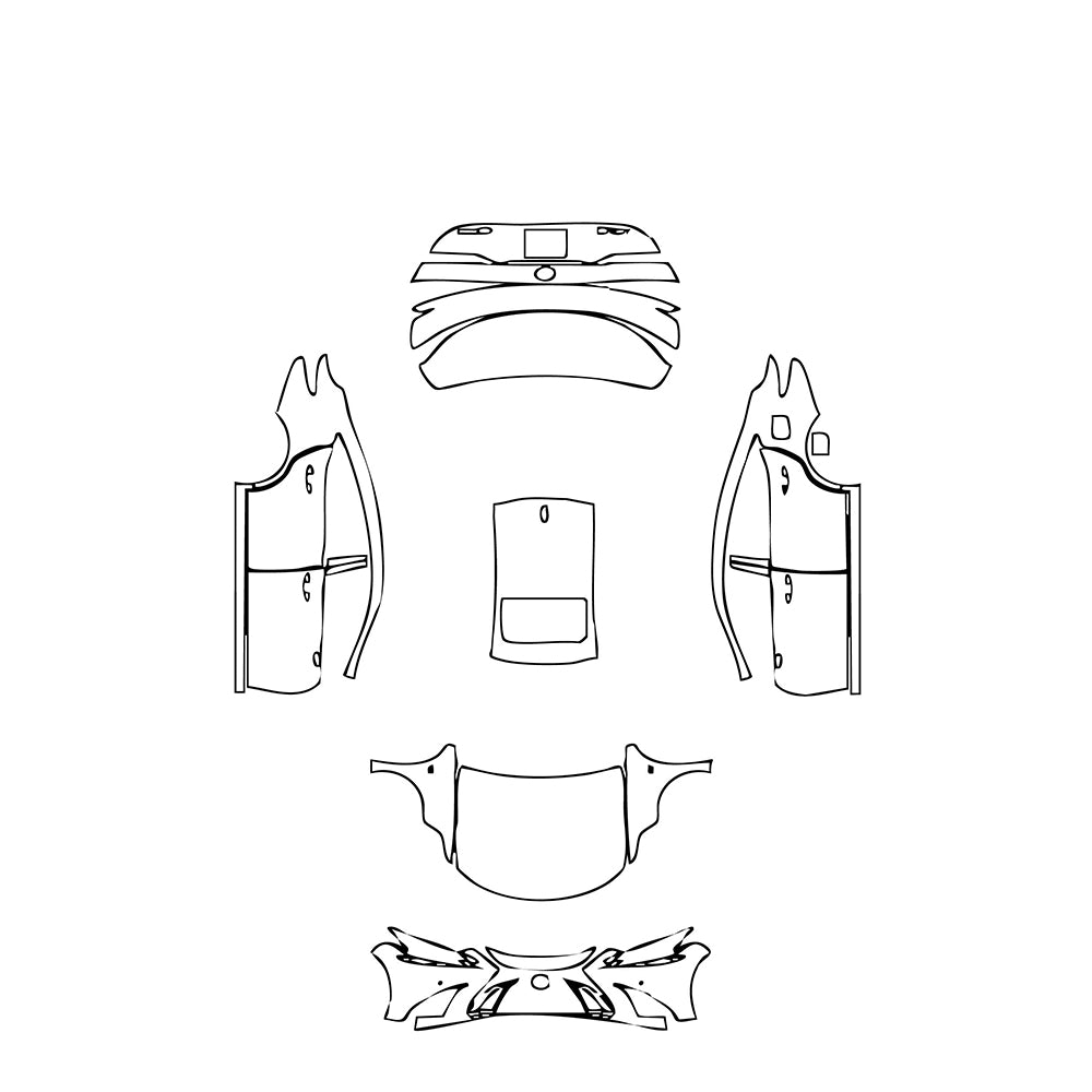 Pre-Cut PPF Lexus ES F Sport 2024 - PPF-Kits