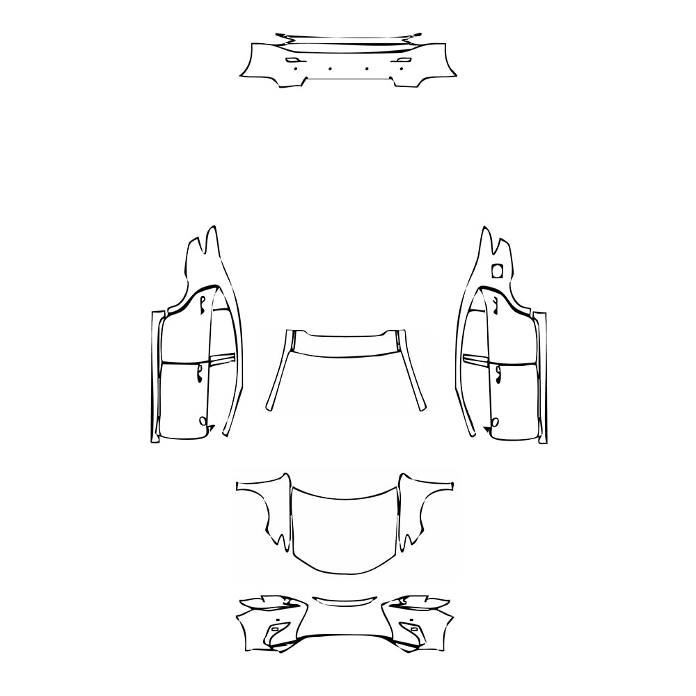 Pre-Cut PPF Lexus ES Luxury 2015 - PPF-Kits